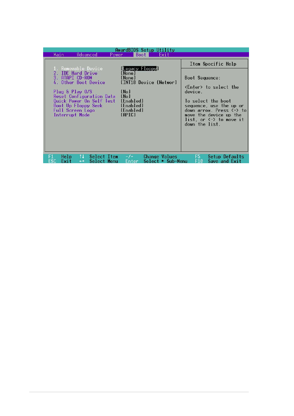 6 boot menu | Asus P4T533-C User Manual | Page 92 / 128