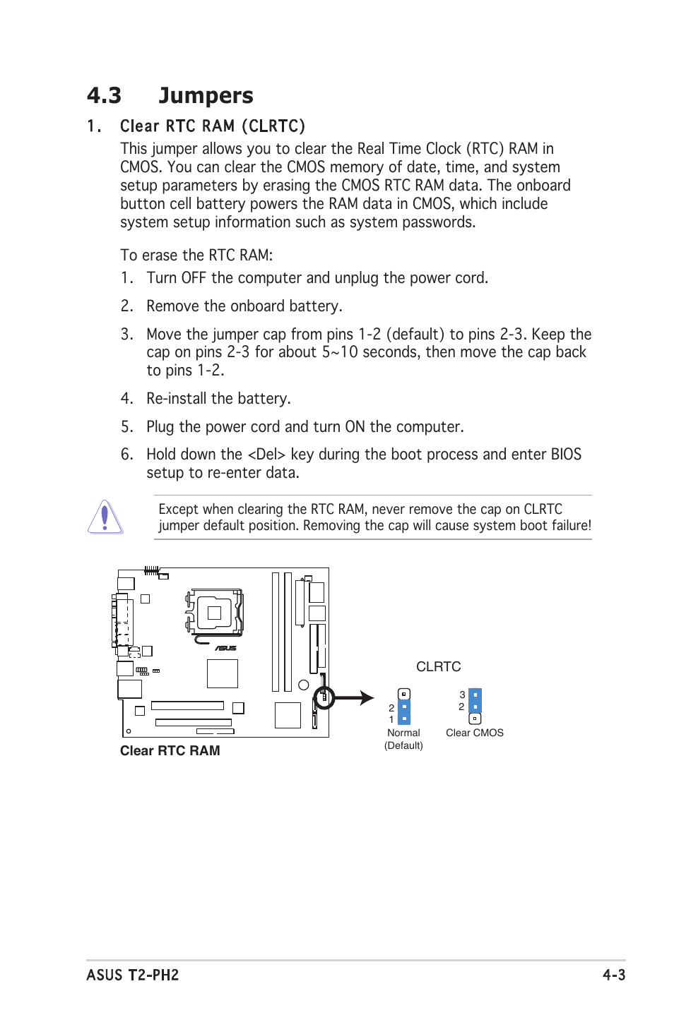 3 jumpers | Asus Barebone System T2-PH2 User Manual | Page 61 / 114