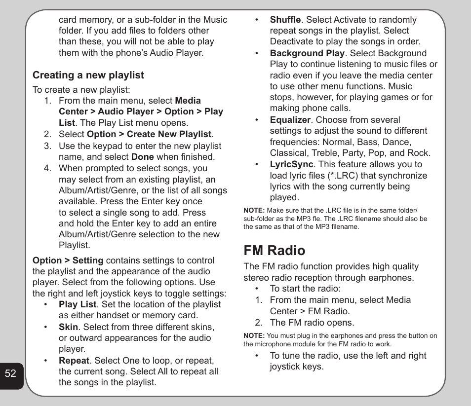 Fm radio | Asus V75 User Manual | Page 56 / 78