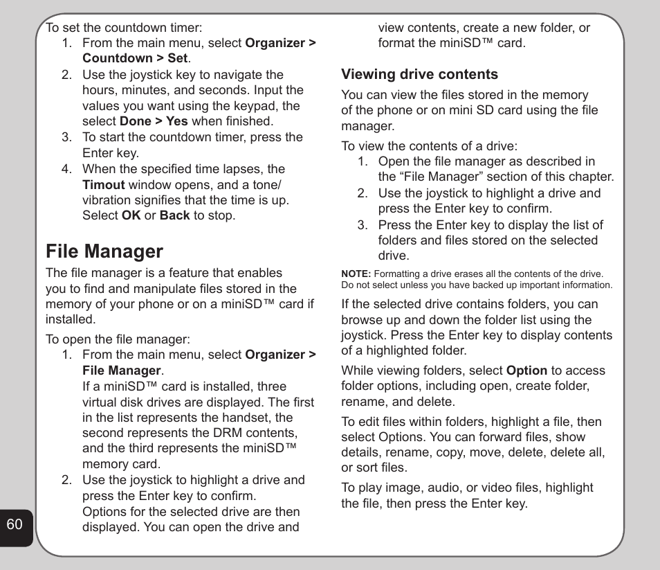 File manager | Asus V75 User Manual | Page 64 / 78