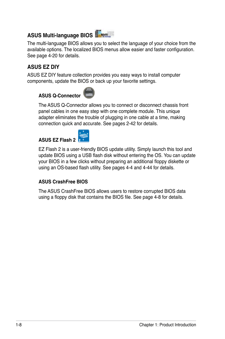 Asus E3746 User Manual | Page 24 / 196