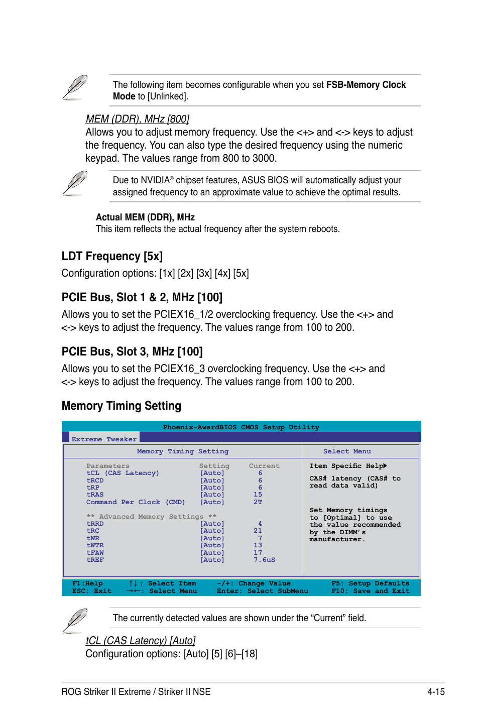 Ldt frequency [5x, Pcie bus, slot 3, mhz [100 | Asus E3746 User Manual | Page 93 / 196