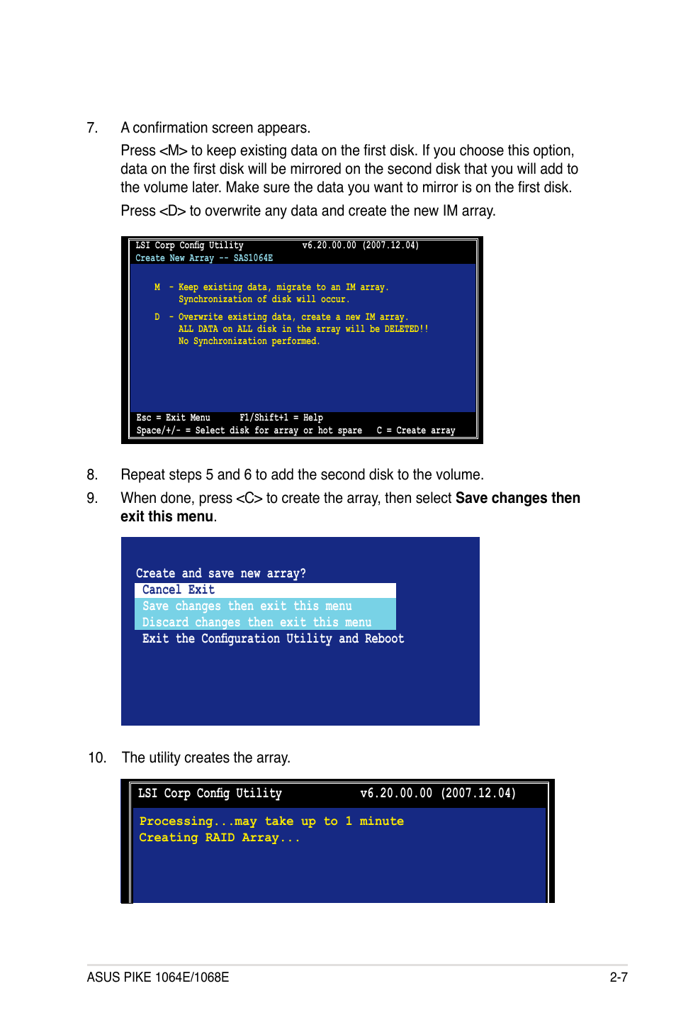 Asus LSISAS RAID Card PIKE 1068E User Manual | Page 17 / 42