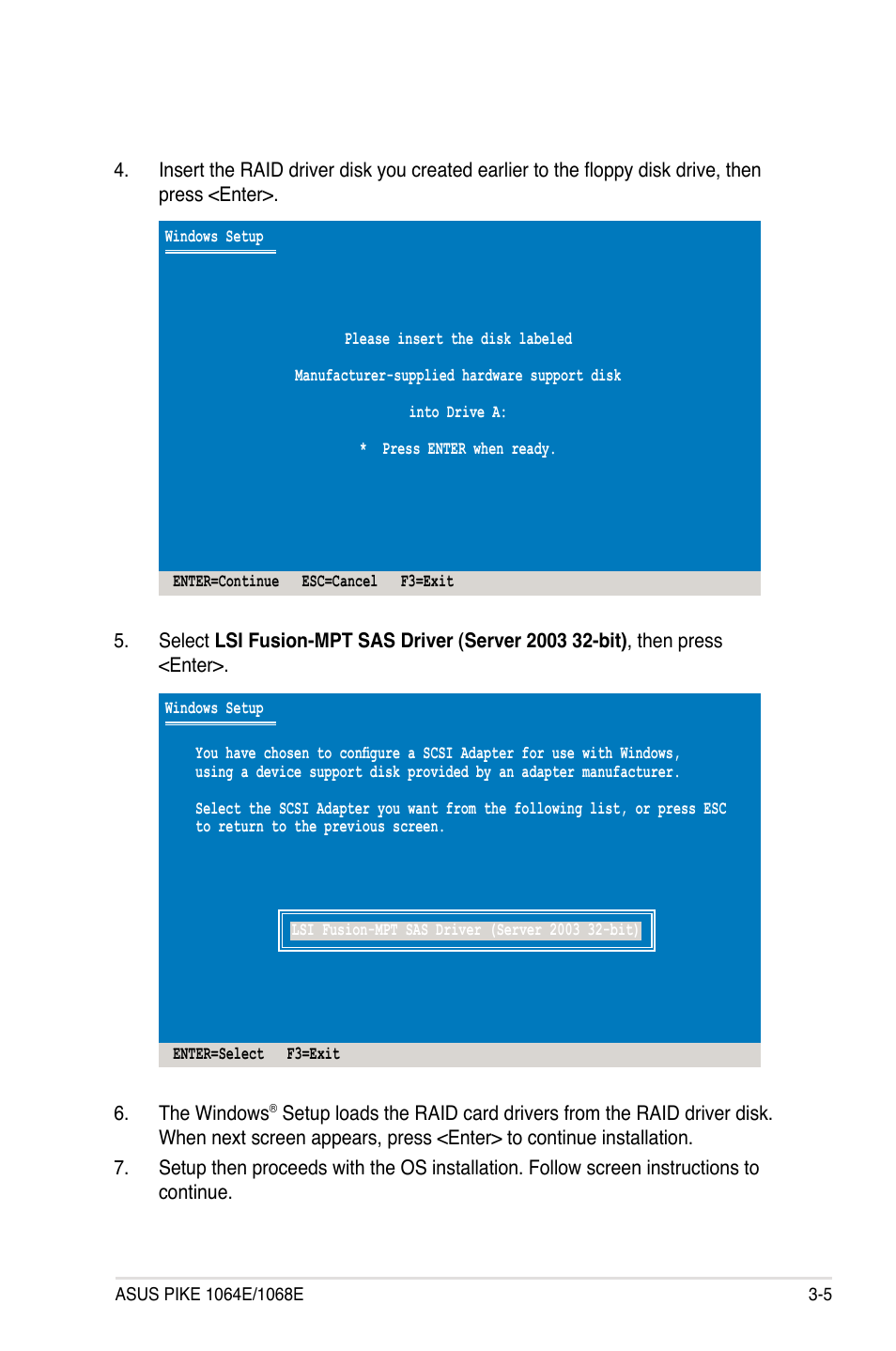 Asus LSISAS RAID Card PIKE 1068E User Manual | Page 35 / 42