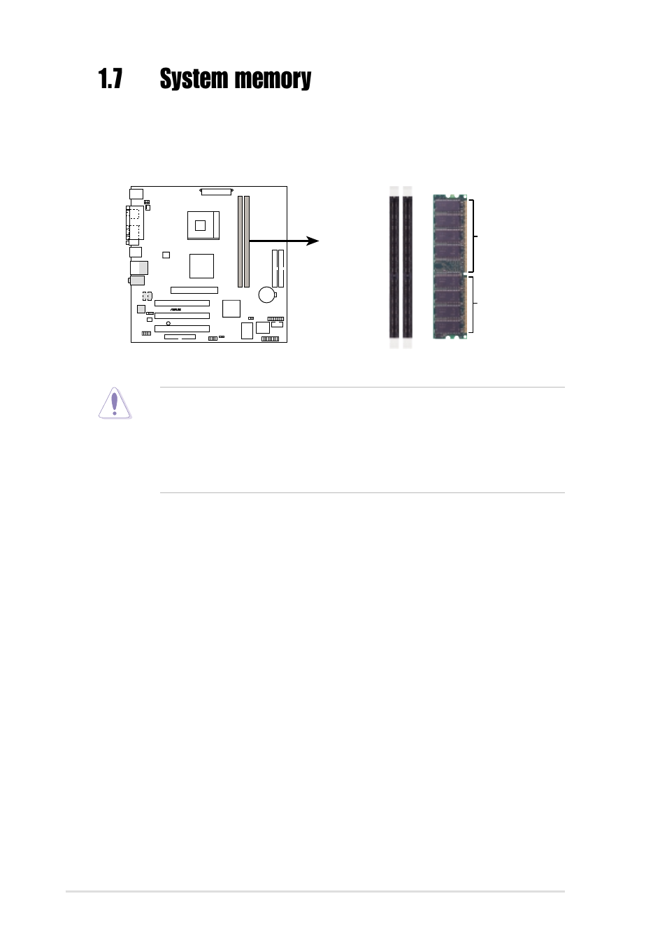 1 dimm sockets location | Asus P4SP-MX User Manual | Page 18 / 64