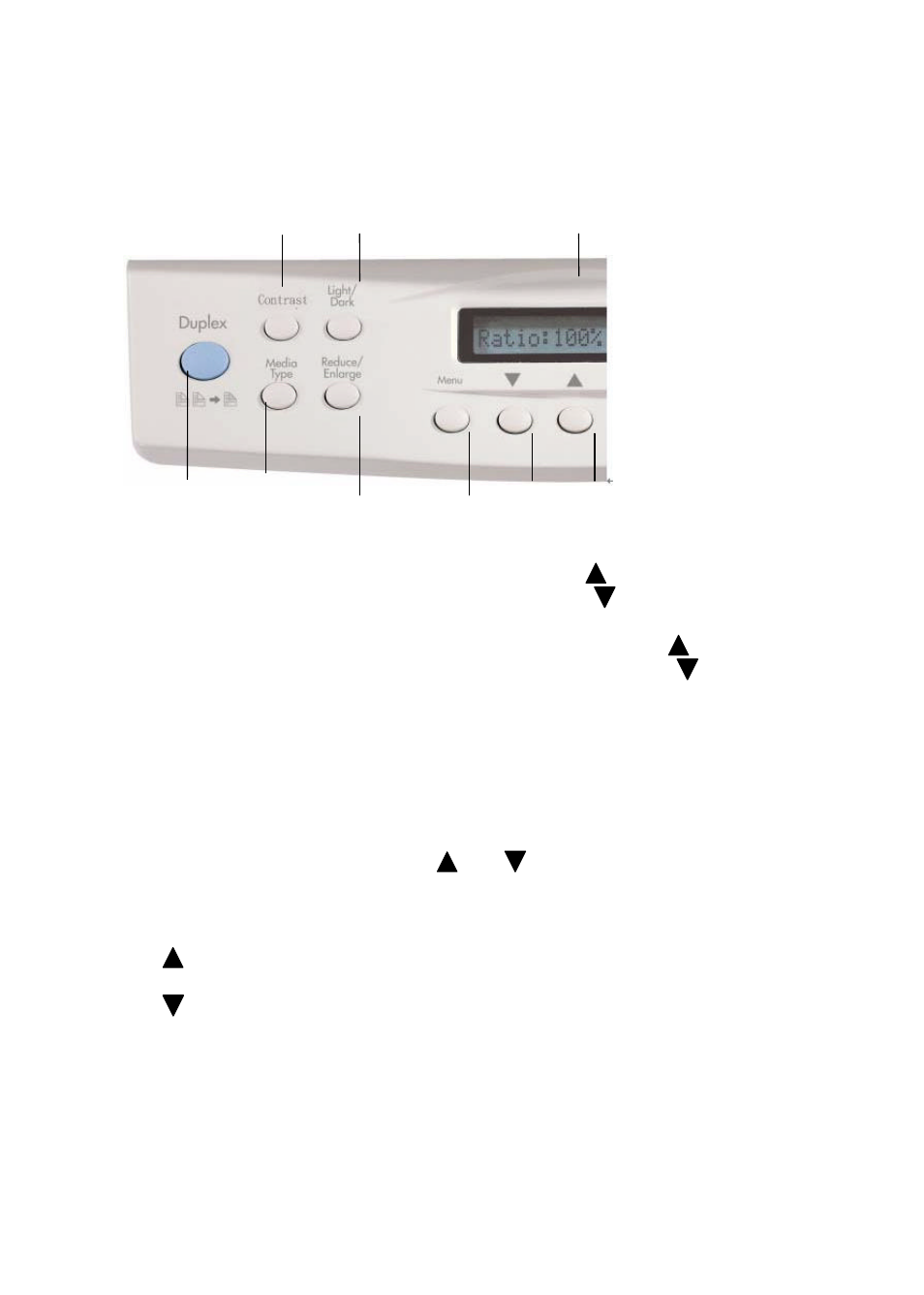 1 the control panel | Konica Minolta SC-215 User Manual | Page 16 / 87