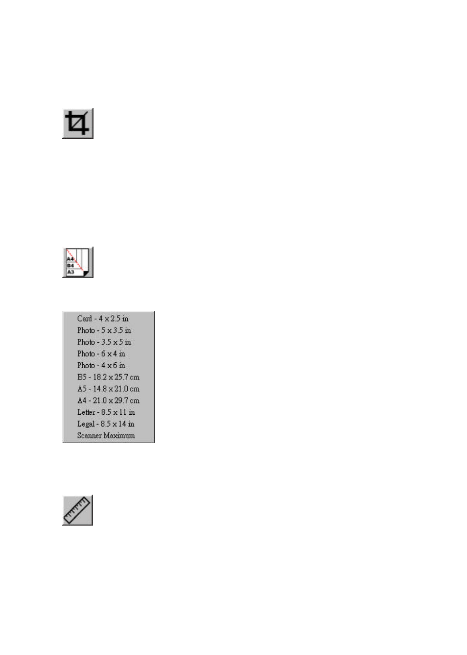 8 preview auto-area, 9 paper size, 10 units | Konica Minolta SC-215 User Manual | Page 50 / 87