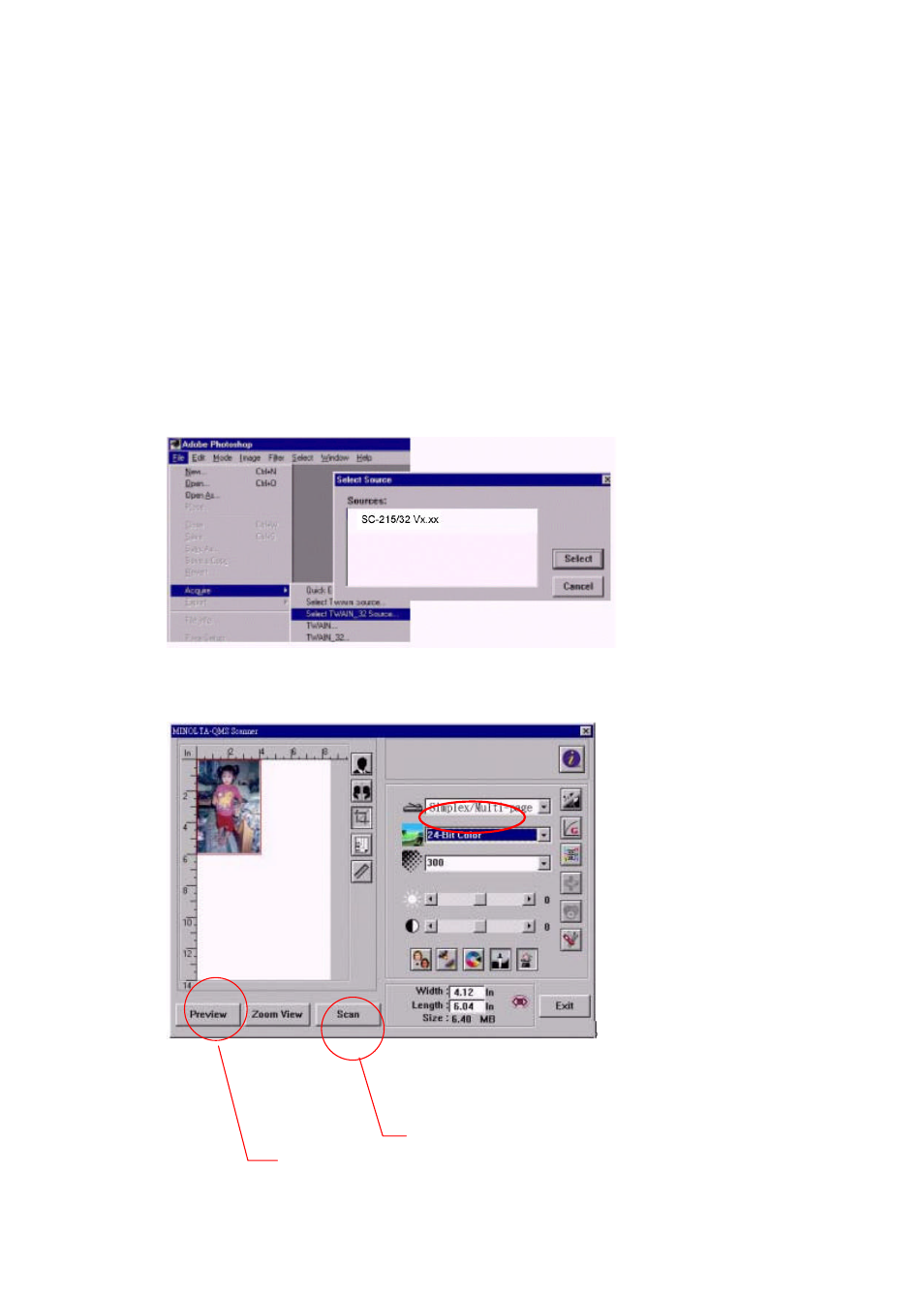2 scanning multi-page documents | Konica Minolta SC-215 User Manual | Page 73 / 87