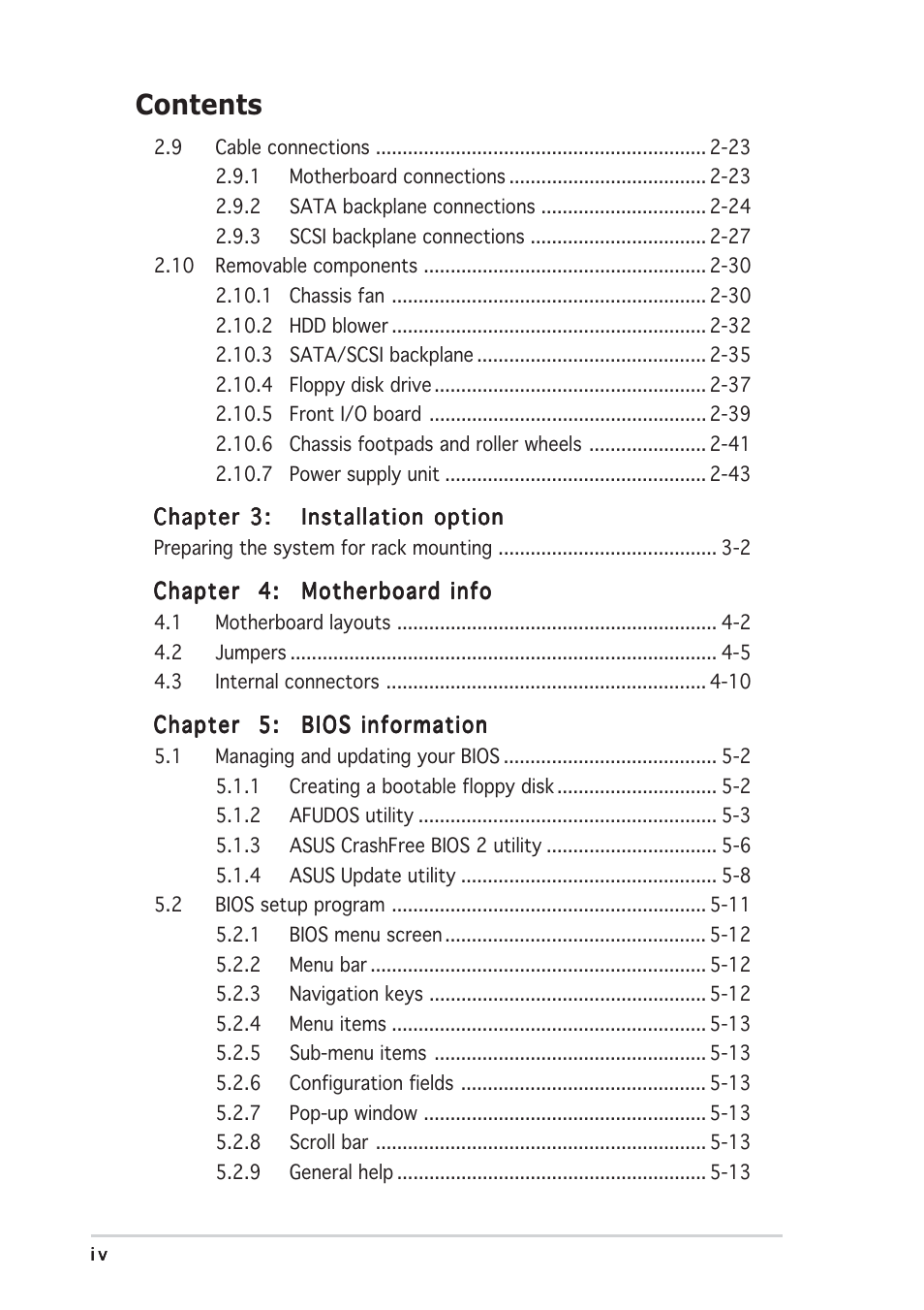 Asus TS300-E3 User Manual | Page 4 / 200