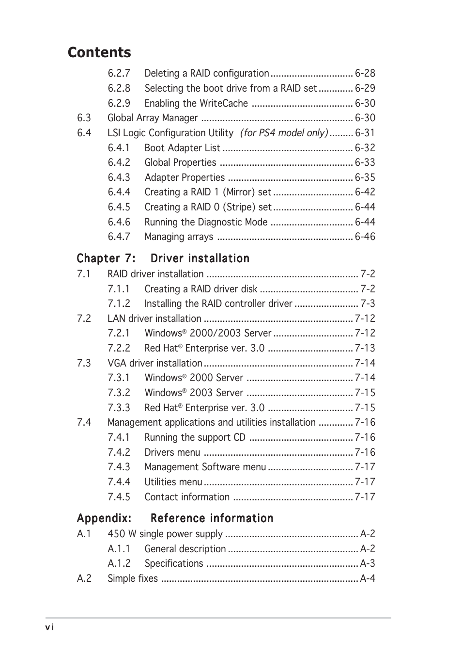 Asus TS300-E3 User Manual | Page 6 / 200