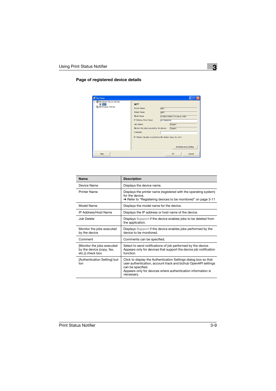 Konica Minolta Print Status Notifier User Manual | Page 16 / 42