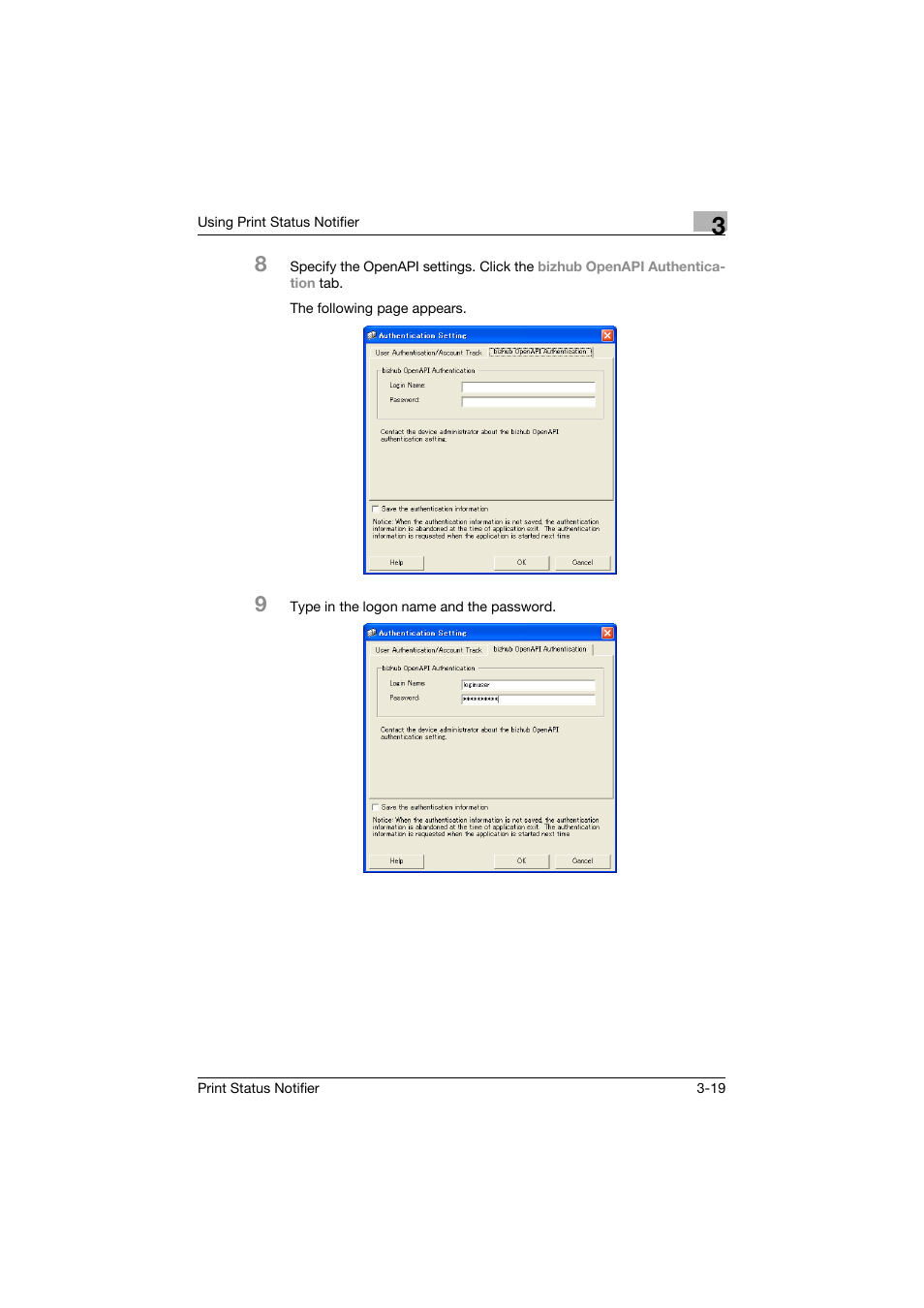 Konica Minolta Print Status Notifier User Manual | Page 26 / 42