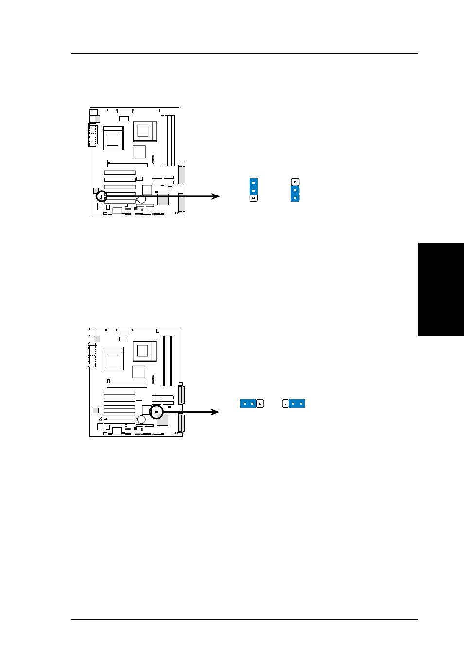 Hardware setup, H/w setup motherboard settings, Cuv266-dls lan setting | Lan_en, Cuv266-dls scsi setting, Scsi_en, Enable disable | Asus CUV266-DLS User Manual | Page 21 / 92