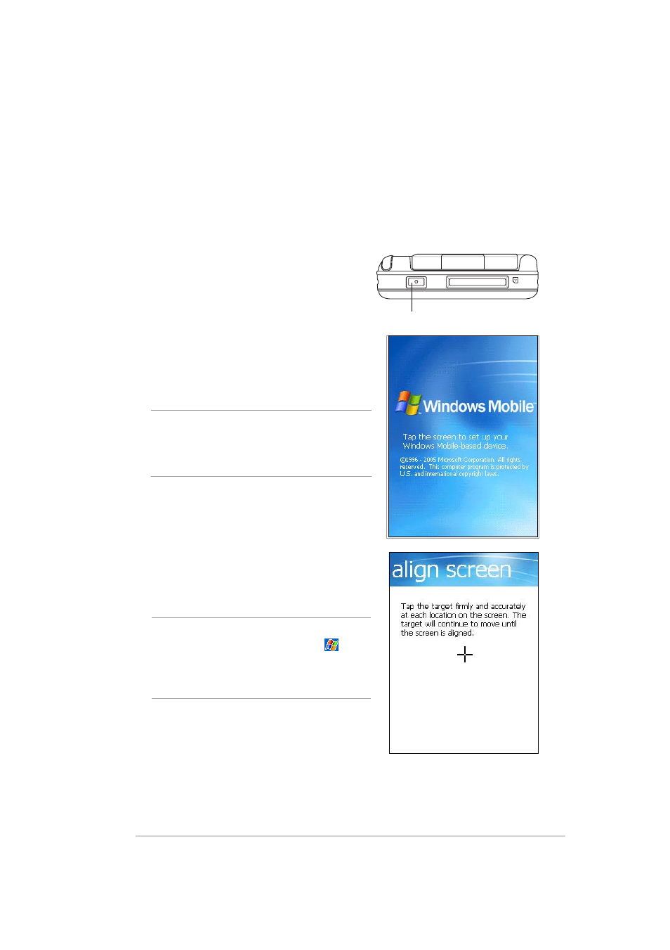 Activating mypal, Calibrating and activating your device | Asus MYPAL A636 User Manual | Page 17 / 142