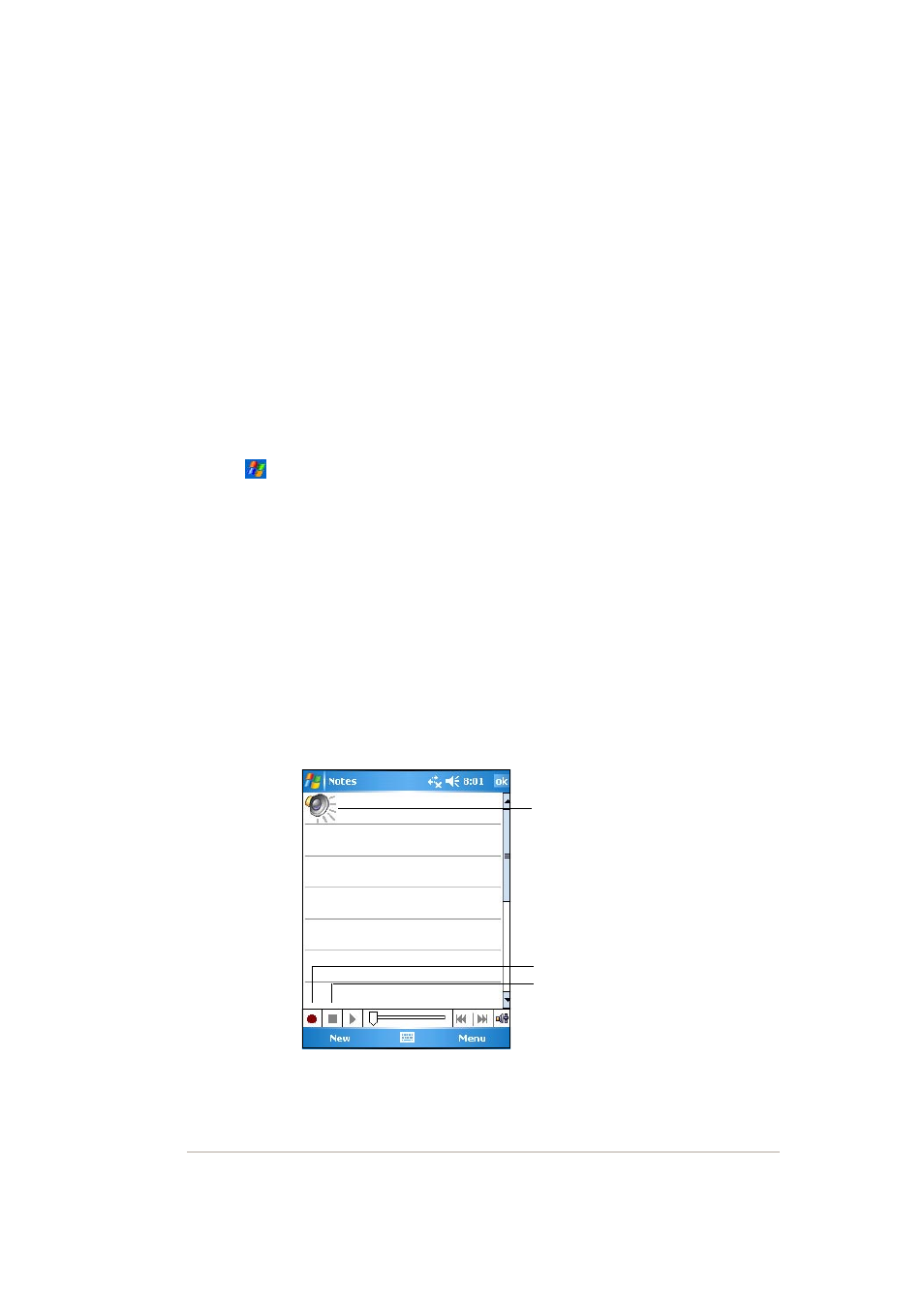 Recording a message | Asus MYPAL A636 User Manual | Page 29 / 142