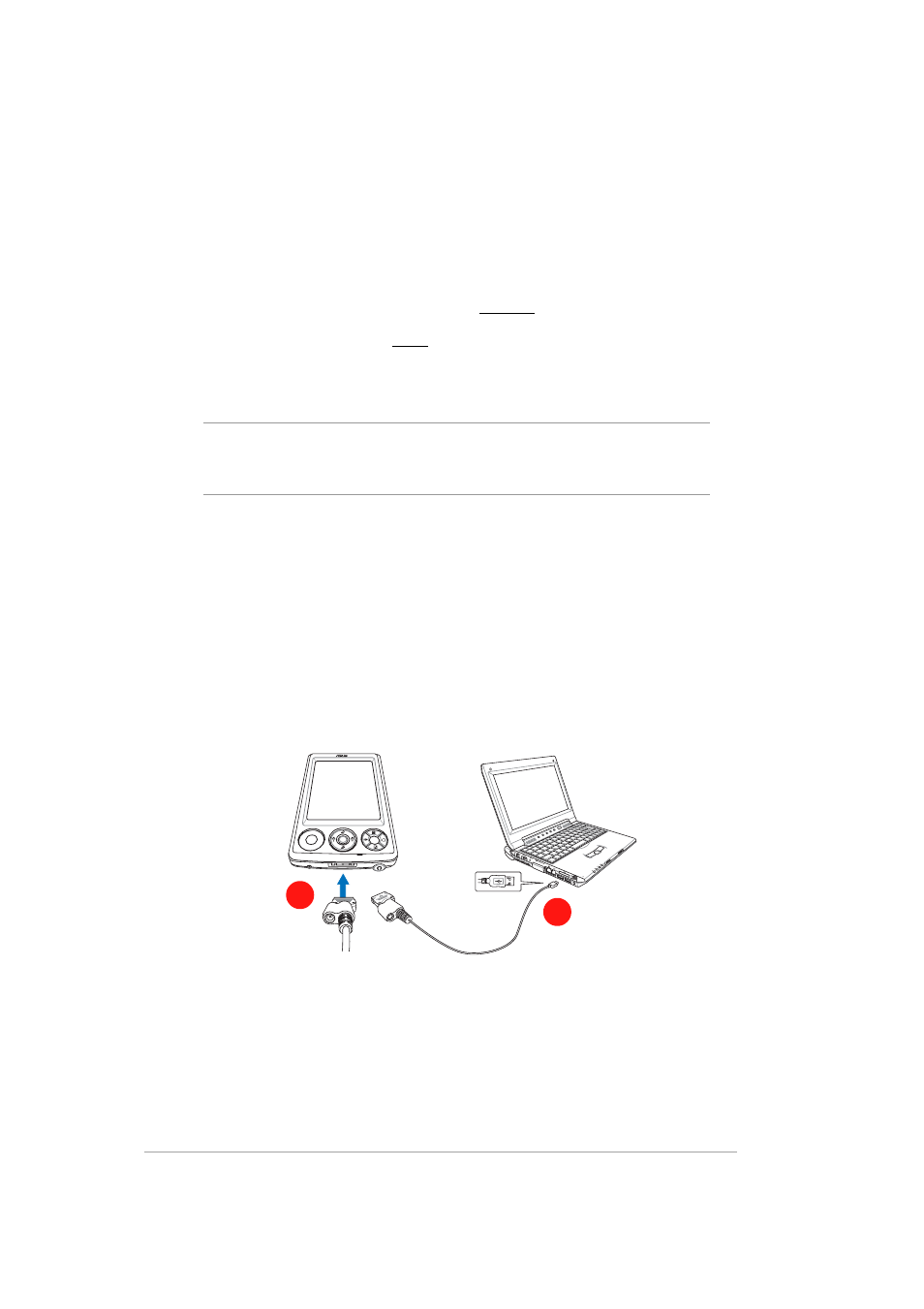 Synchronizing your device, Connecting your device to a computer, Setting up a sync relationship | Asus MYPAL A636 User Manual | Page 52 / 142