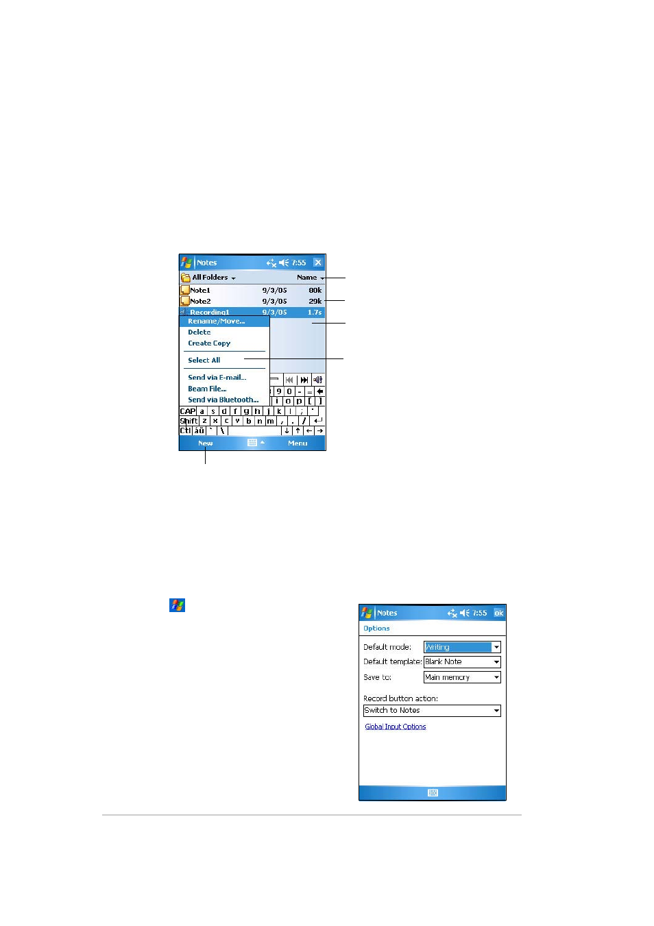 Asus MYPAL A636 User Manual | Page 68 / 142
