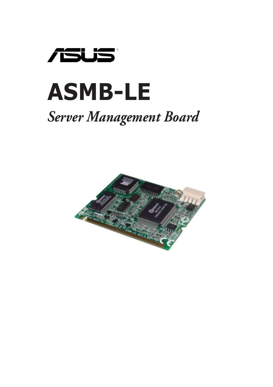 Asus ASMB-LE User Manual | 52 pages