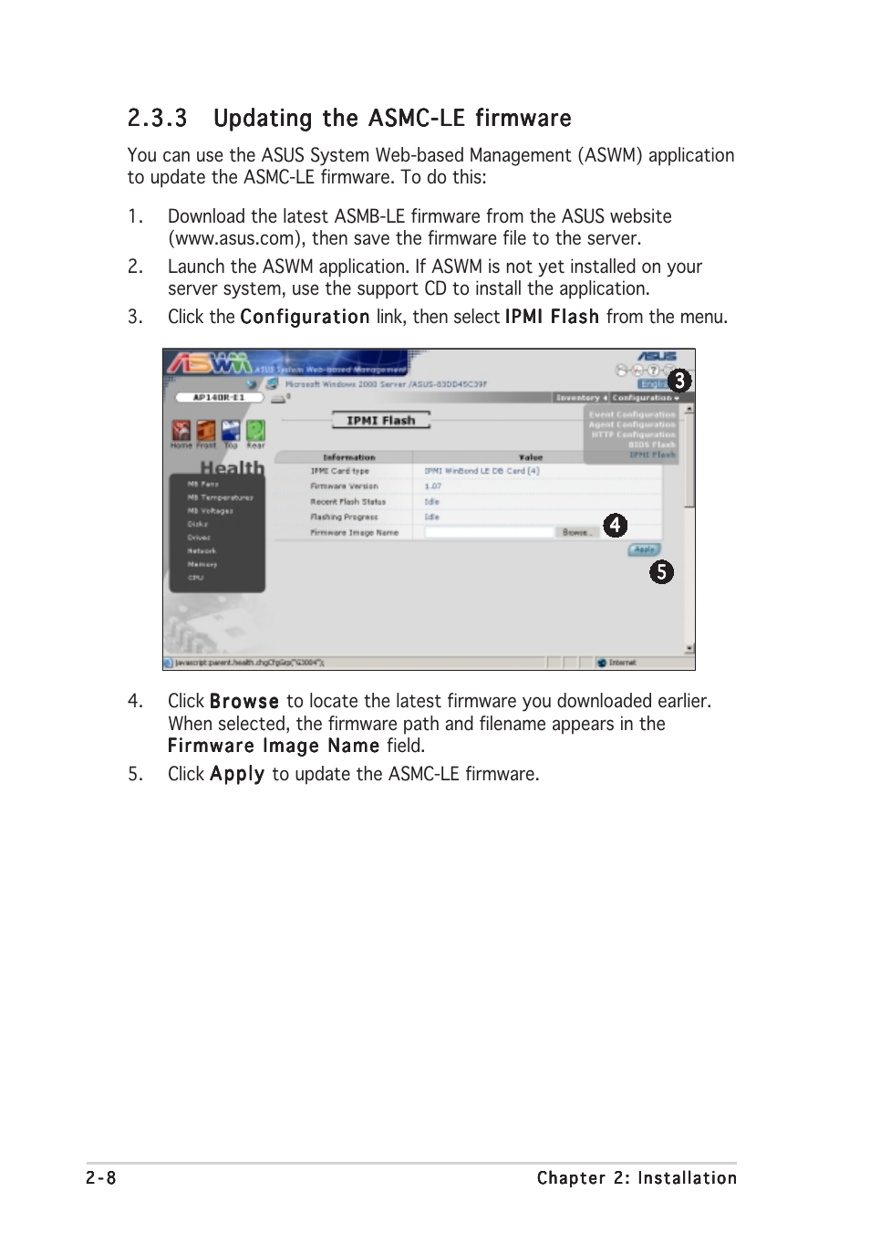 Asus ASMB-LE User Manual | Page 22 / 52