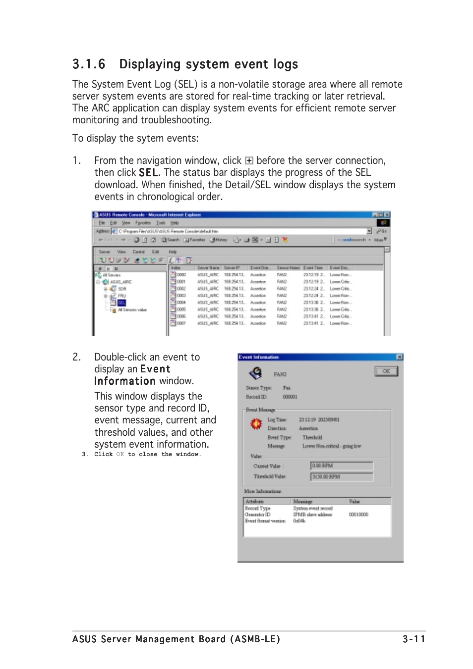 Asus ASMB-LE User Manual | Page 35 / 52
