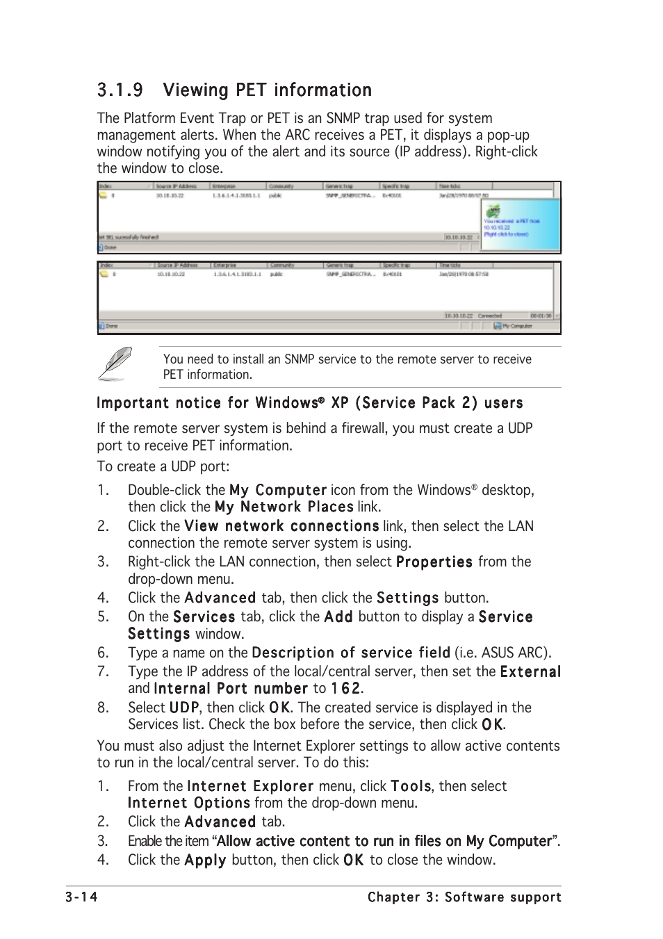 Asus ASMB-LE User Manual | Page 38 / 52