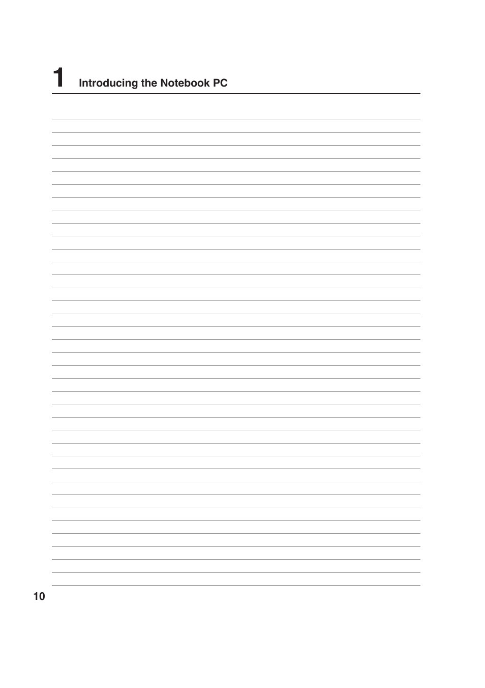 Asus E2643 User Manual | Page 10 / 74