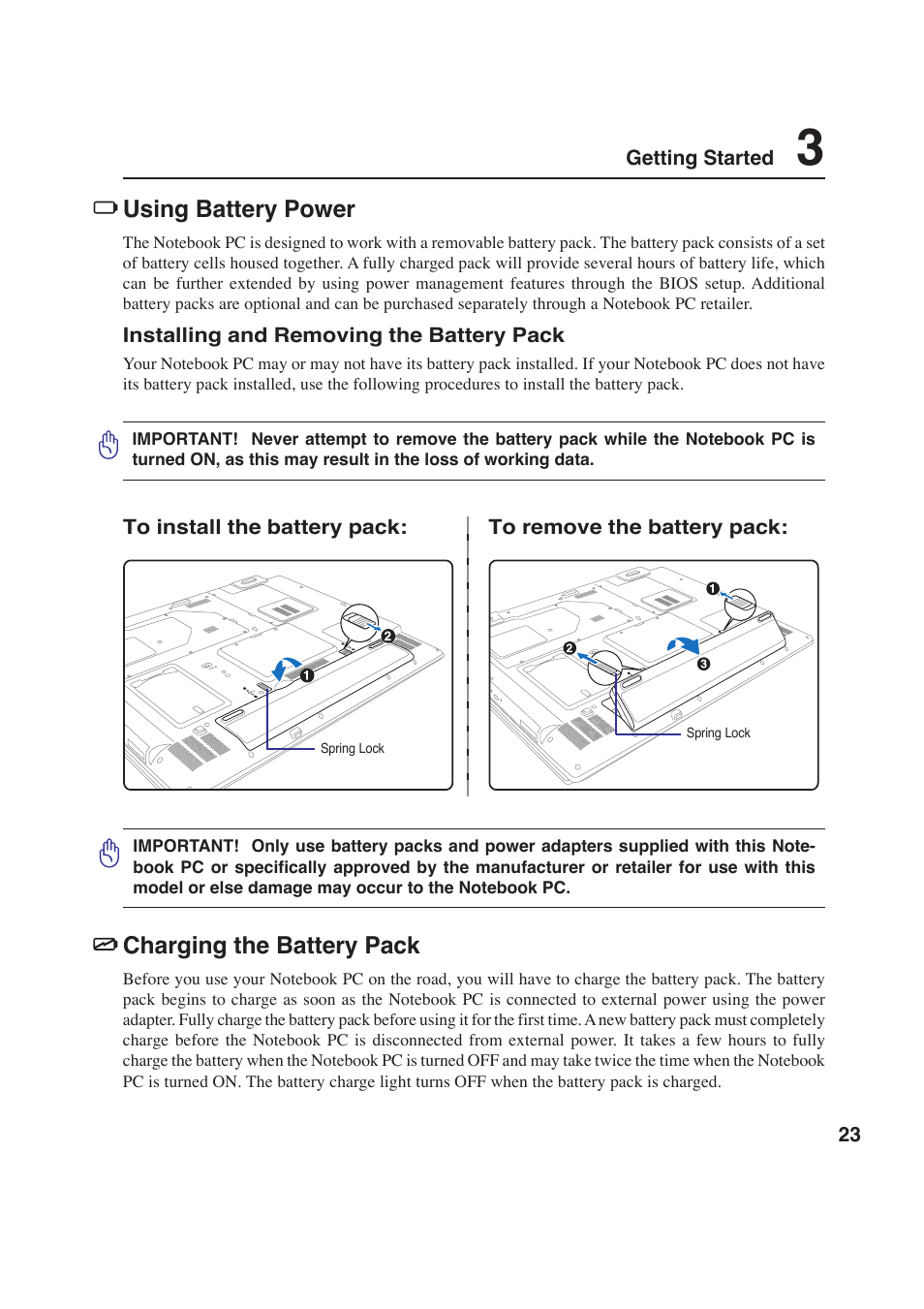 Asus E2643 User Manual | Page 23 / 74