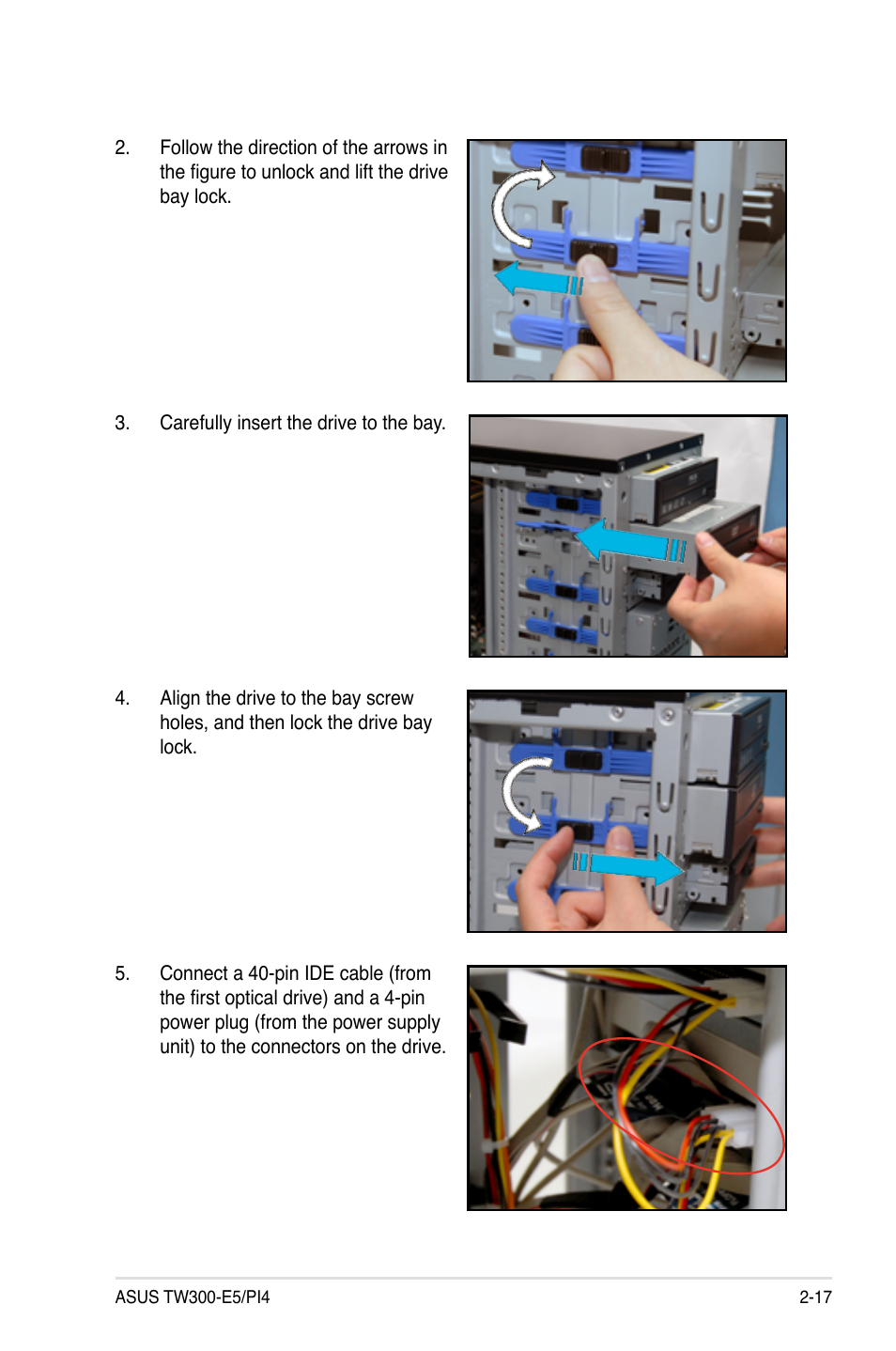 Asus TW300-E5/PI4 User Manual | Page 37 / 174