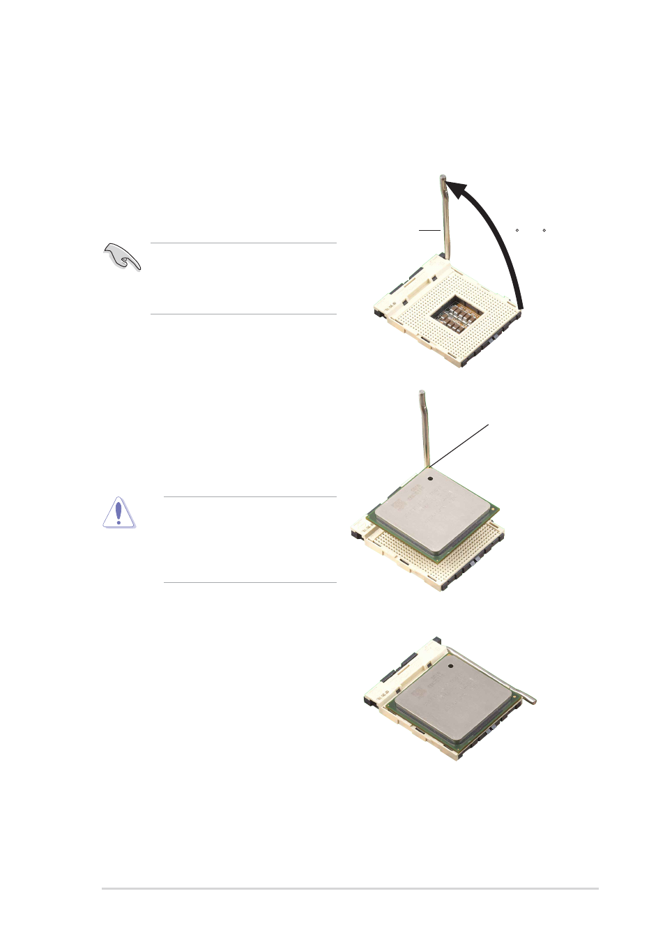 2 installing the cpu | Asus P4S800-MX SE User Manual | Page 19 / 84