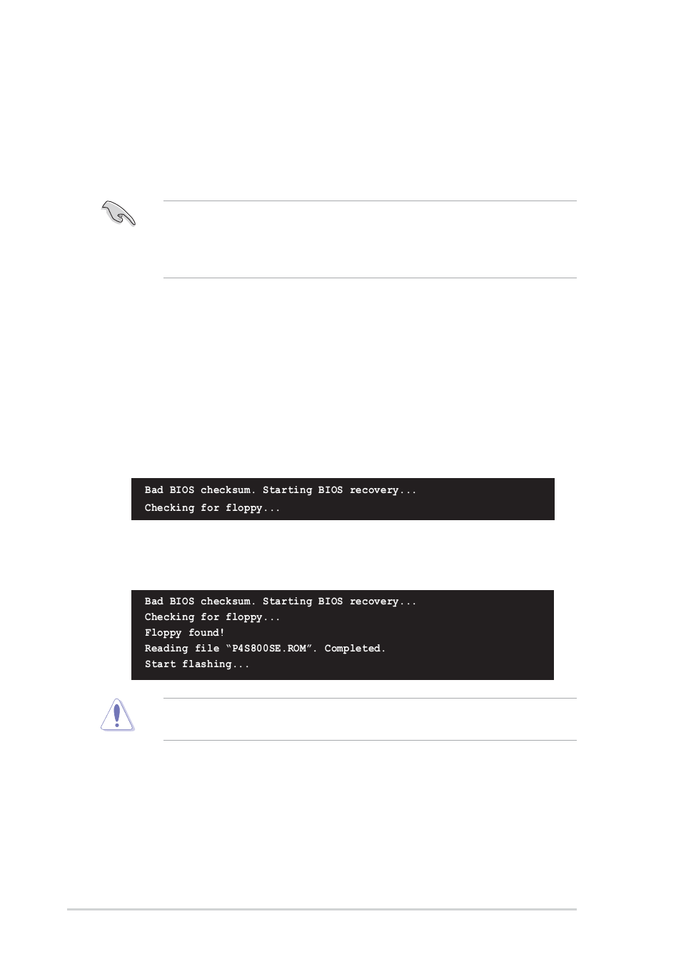 5 asus crashfree bios 2 utility | Asus P4S800-MX SE User Manual | Page 40 / 84