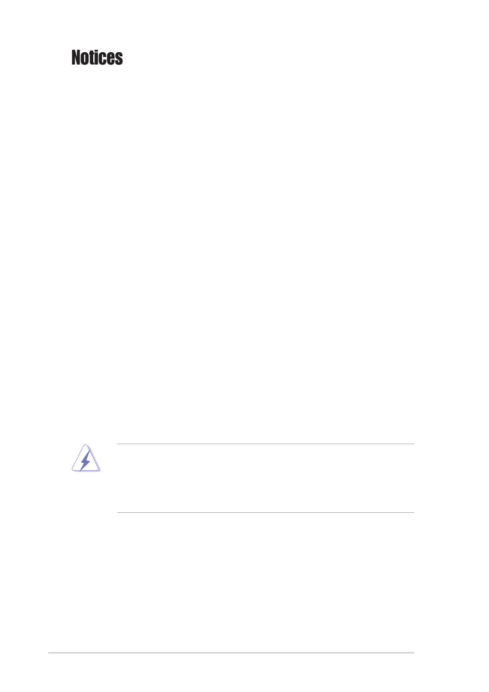 Notices, Federal communications commission statement, Canadian department of communications statement | Asus P4S800-MX SE User Manual | Page 6 / 84