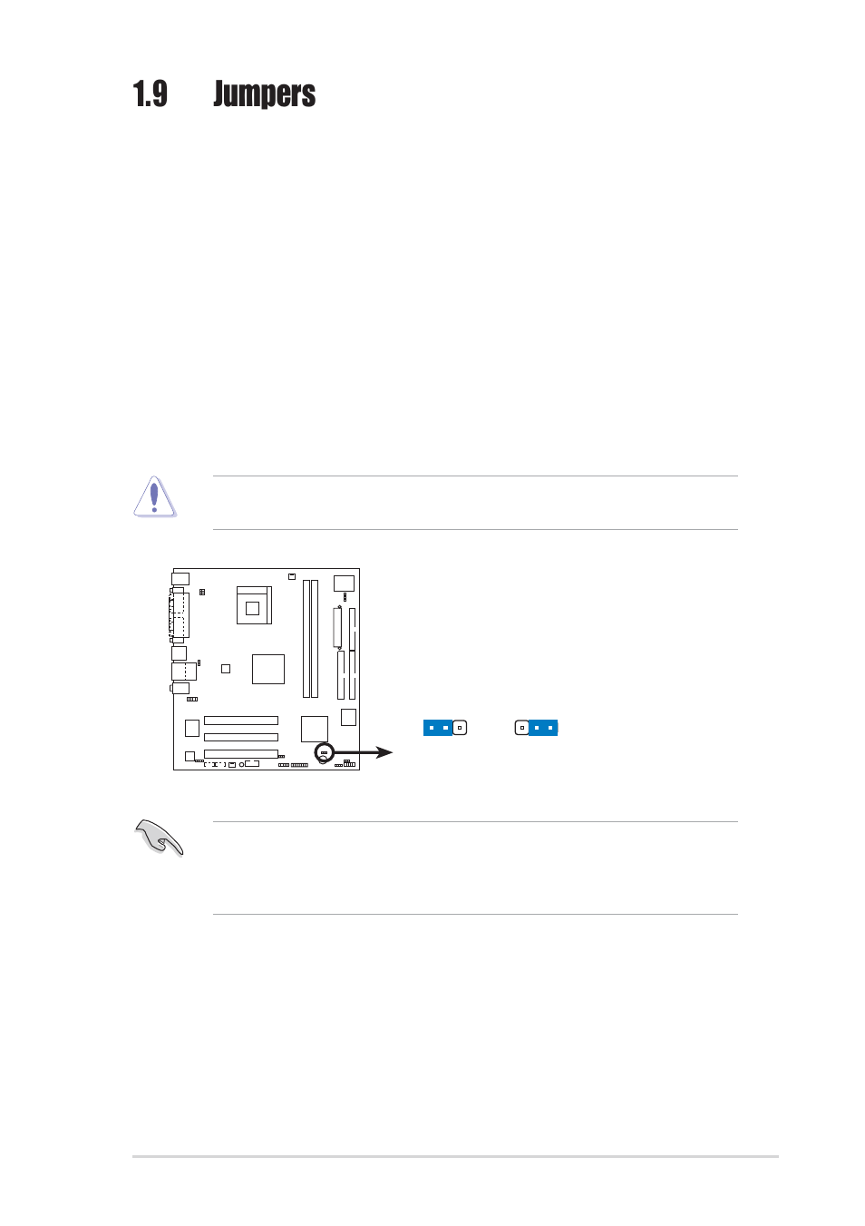 9 jumpers | Asus P4BP-MX User Manual | Page 23 / 62