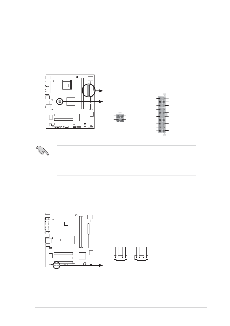 P4bp-mx 2.0 atx power connectors atx_power1, Atx12v1, P4bp-mx 2.0 internal audio connectors | Asus P4BP-MX User Manual | Page 27 / 62