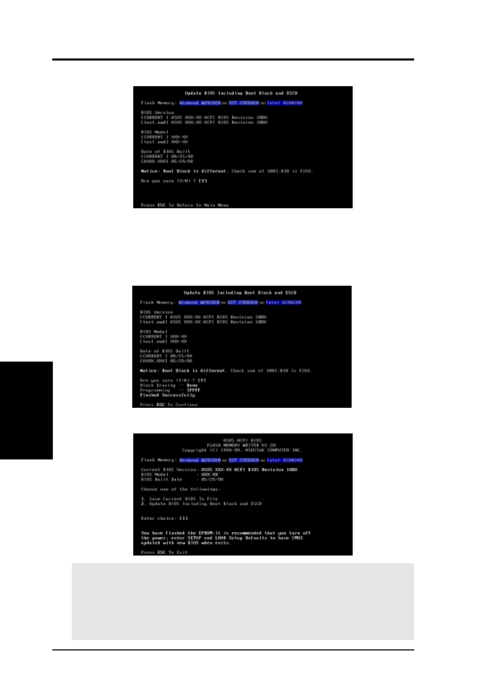 Bios setup | Asus Intel 810 Motherboard P3W User Manual | Page 50 / 128