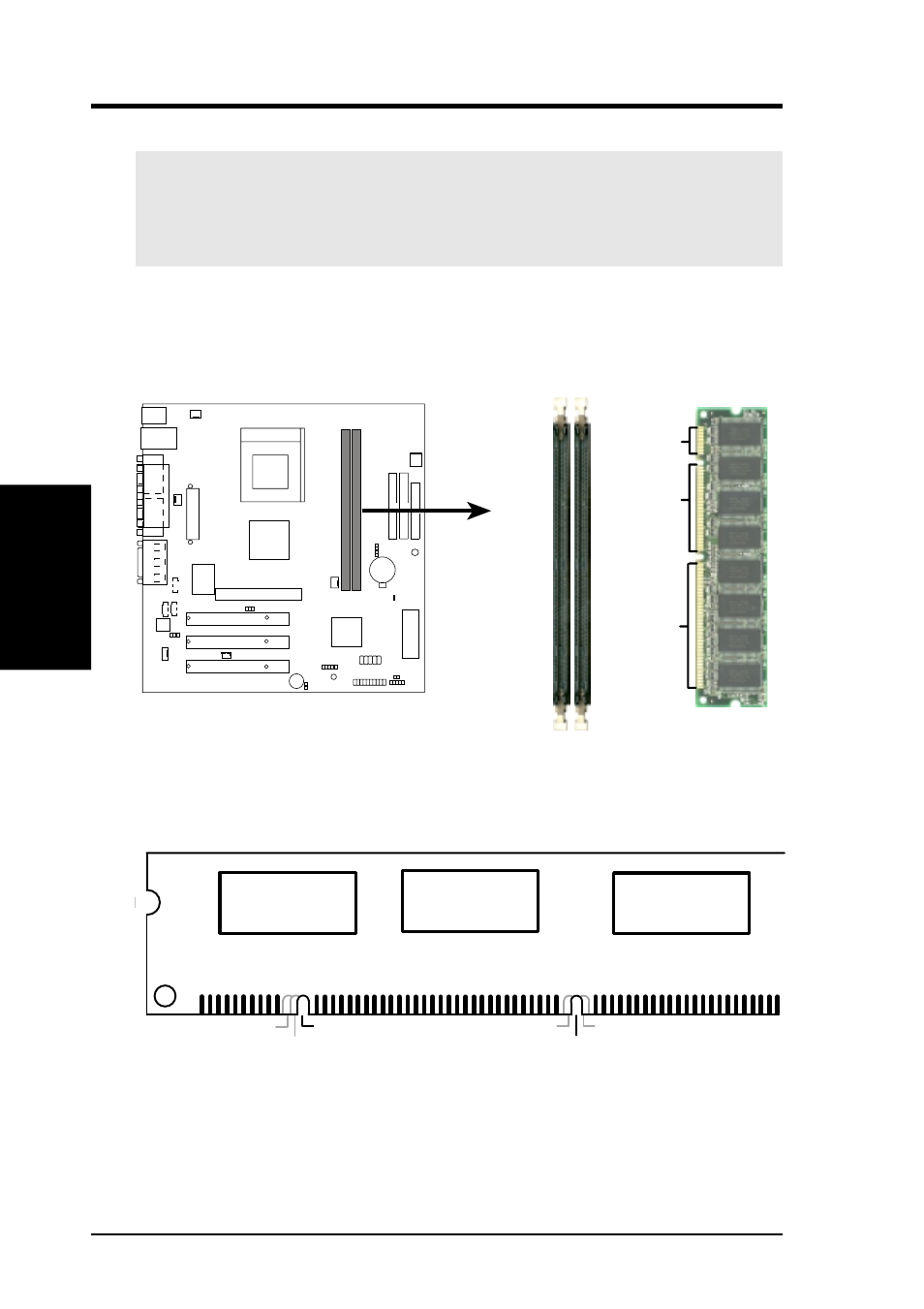 Hardware setup, A7v-m 168-pin dimm sockets | Asus JUMPERFREE A7V-M User Manual | Page 22 / 106