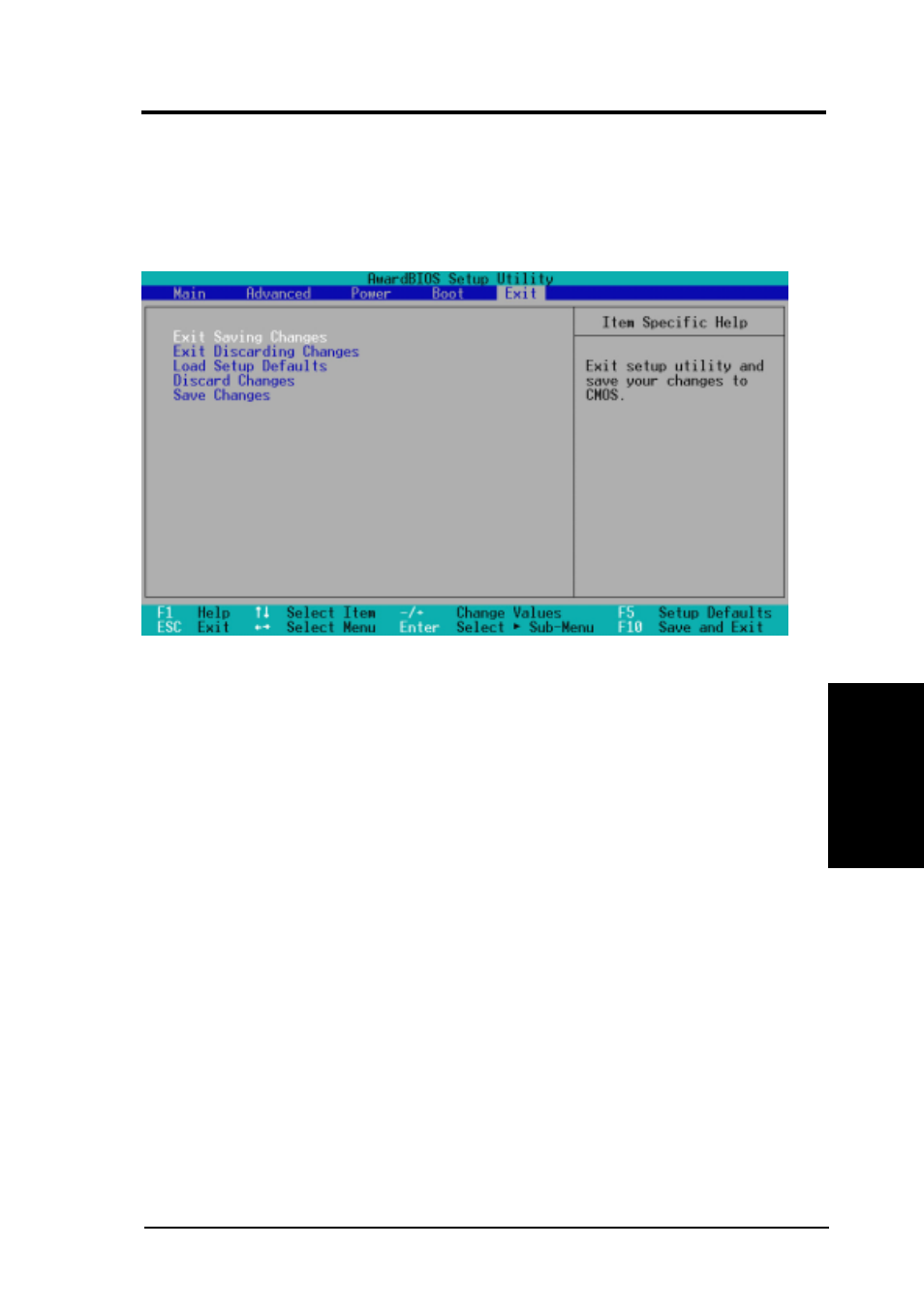 Bios setup, 7 exit menu | Asus JUMPERFREE A7V-M User Manual | Page 77 / 106