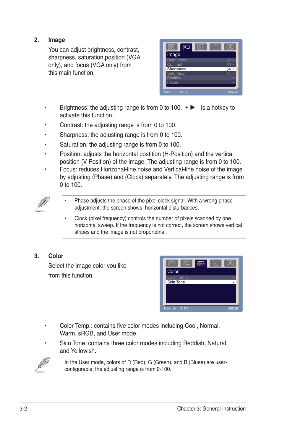 Asus VW 198 Series User Manual | Page 14 / 19