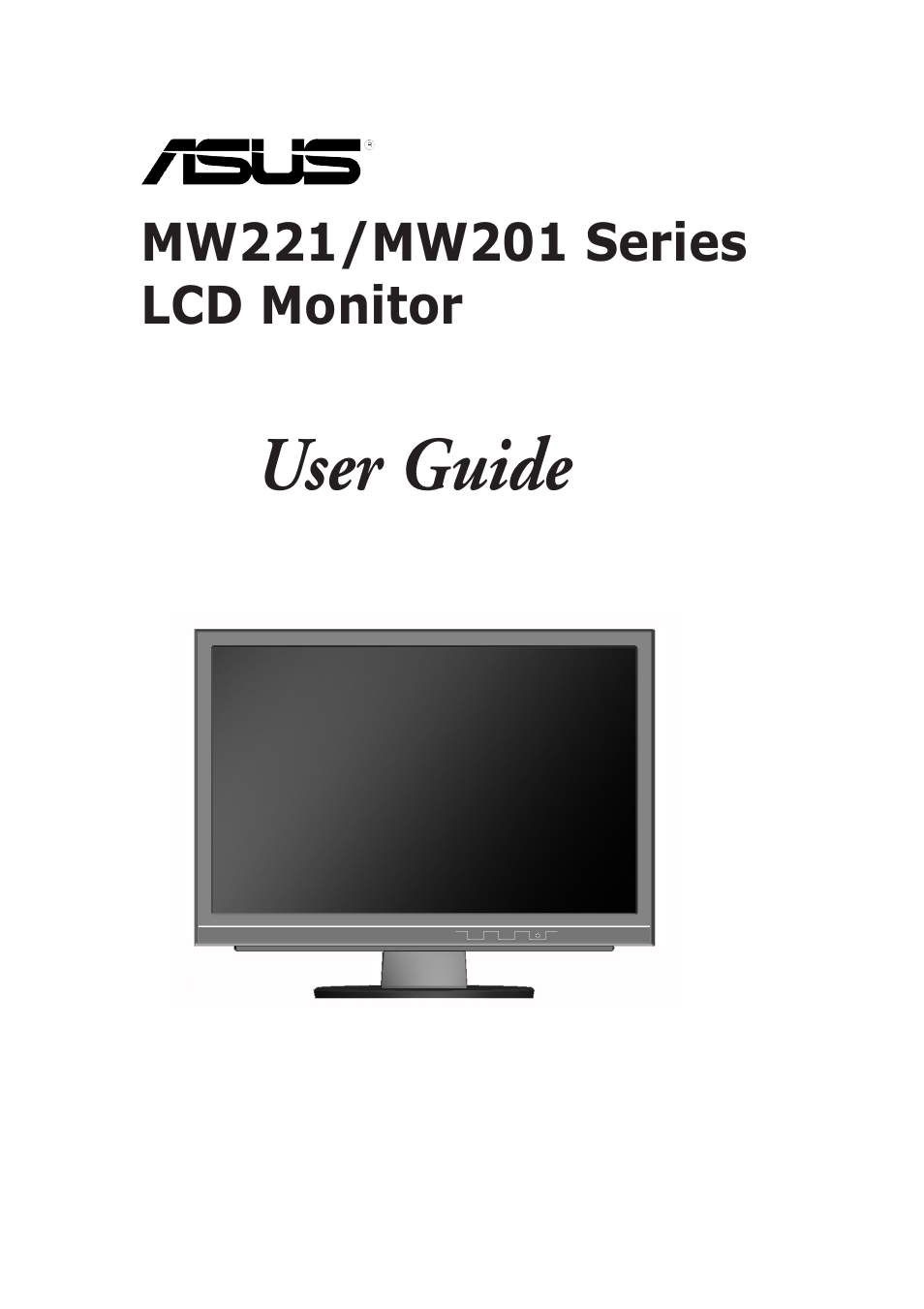 Asus MW201 Series User Manual | 22 pages