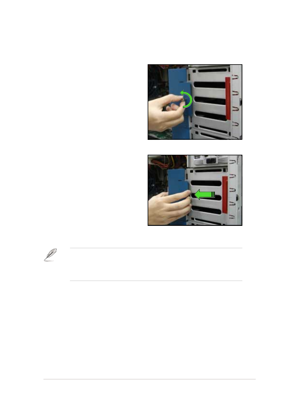 2 hdd fans | Asus Xeon 5U Rackmount Server AP1720-E1 User Manual | Page 53 / 78