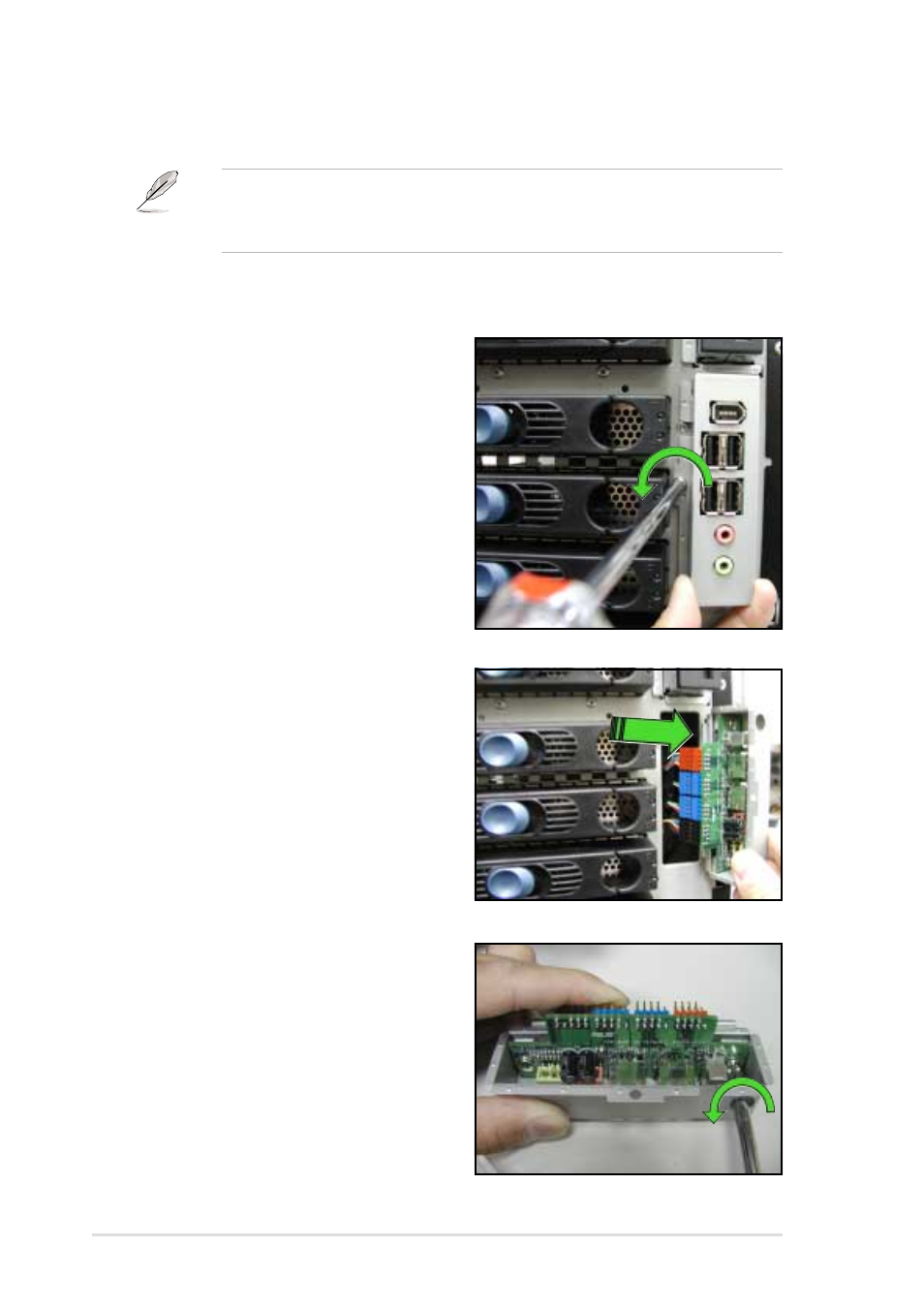 6 front i/o board | Asus Xeon 5U Rackmount Server AP1720-E1 User Manual | Page 62 / 78