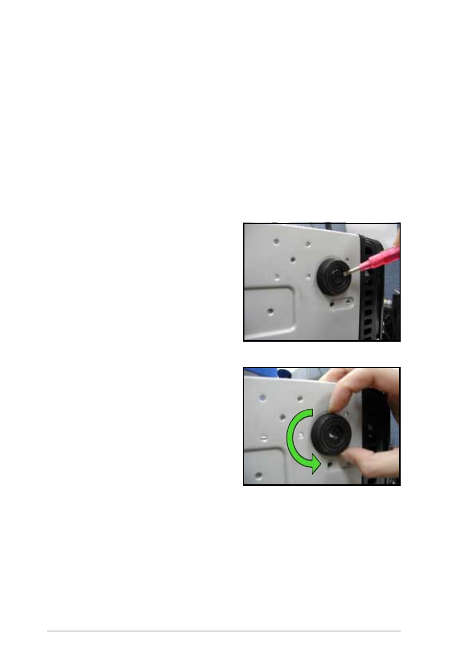 7 chassis footpads and roller wheels | Asus Xeon 5U Rackmount Server AP1720-E1 User Manual | Page 64 / 78