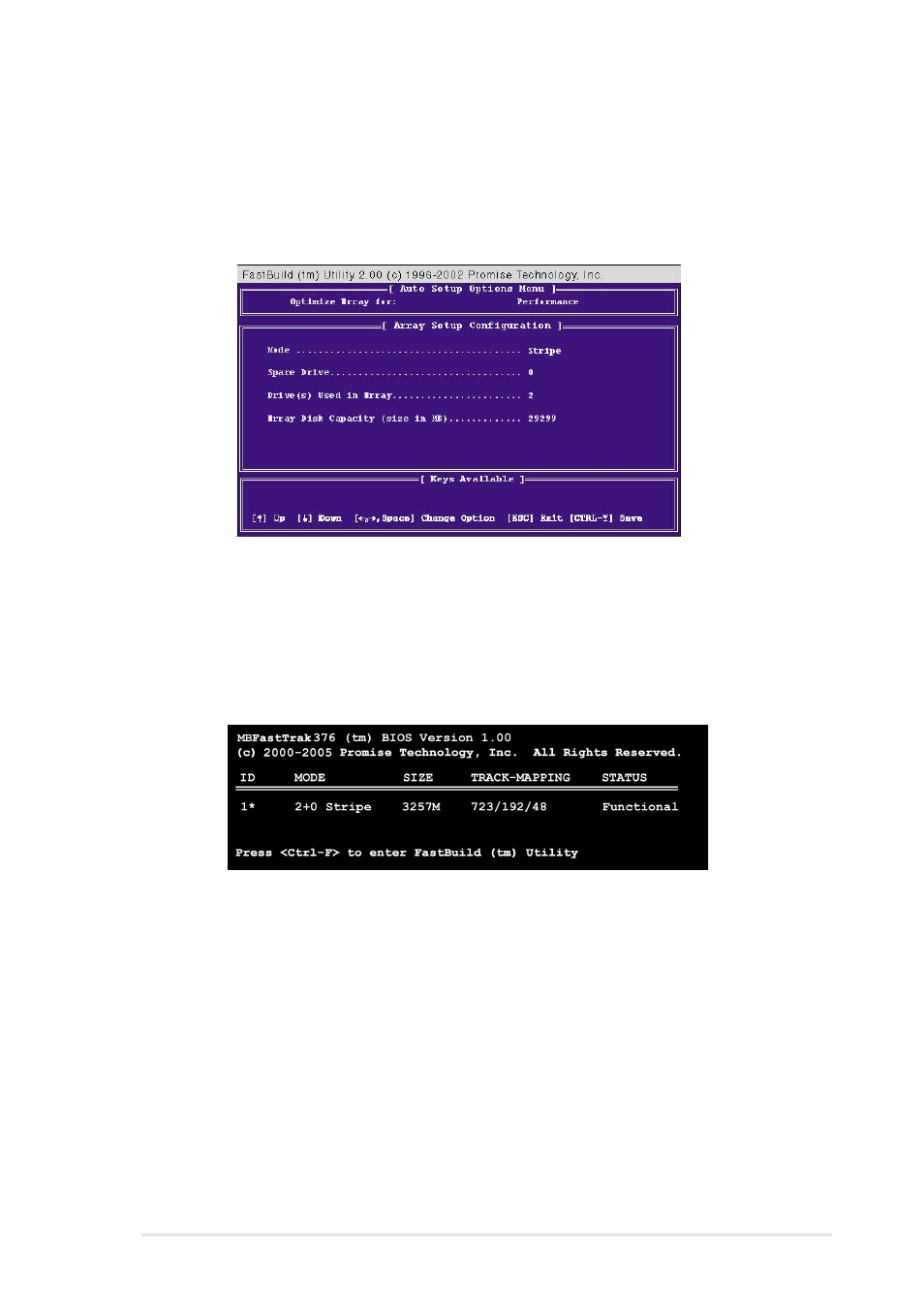 3 creating a raid 0 array | Asus P4S8X User Manual | Page 105 / 144