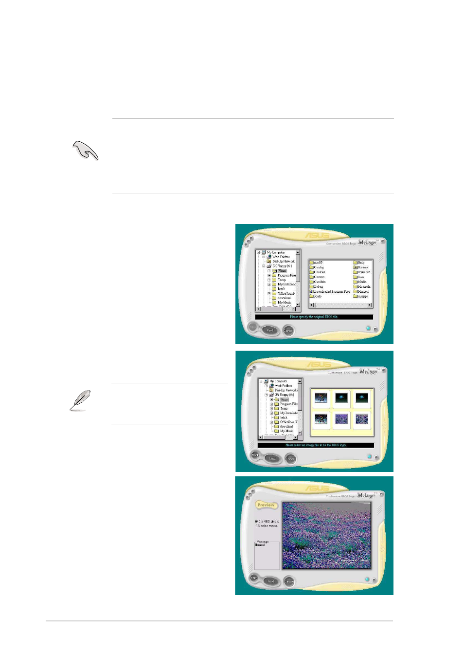 8 asus mylogo | Asus P4S8X User Manual | Page 118 / 144