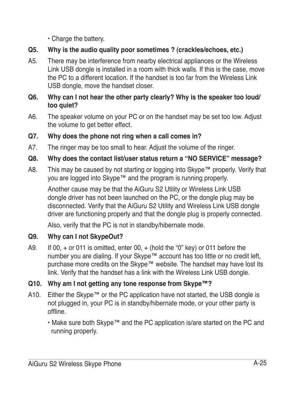 Asus AiGuru S2 User Manual | Page 101 / 106