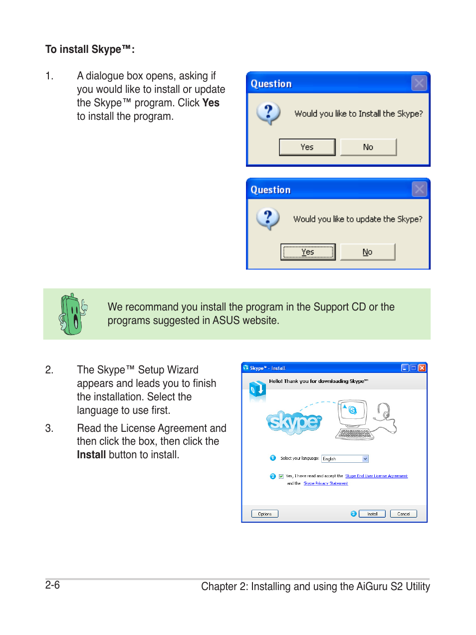 Asus AiGuru S2 User Manual | Page 28 / 106