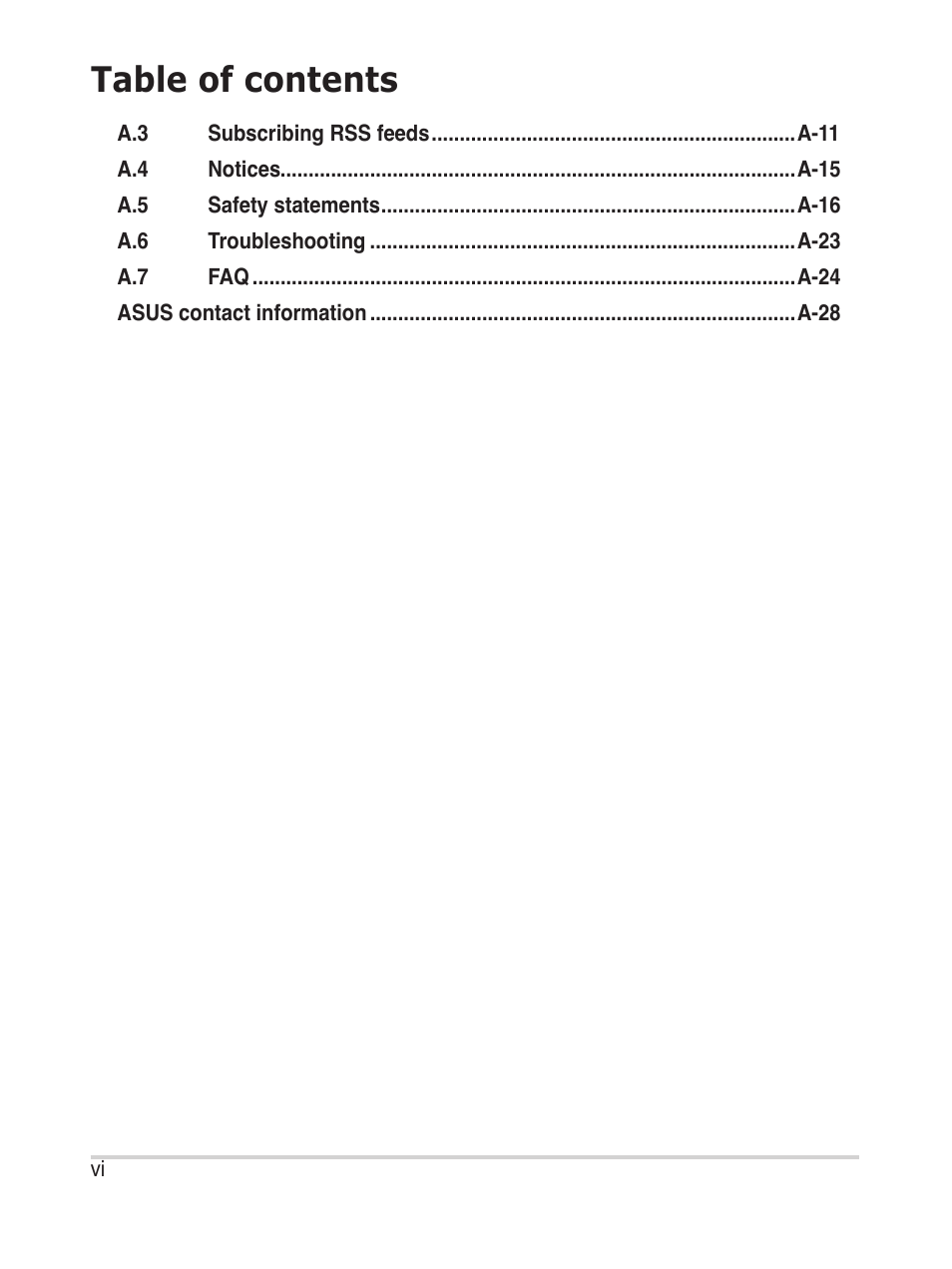 Asus AiGuru S2 User Manual | Page 6 / 106