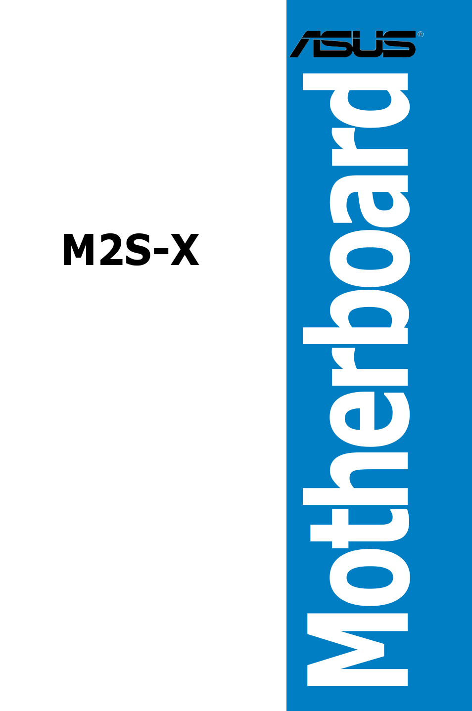 Asus Motherboard M2S-X User Manual | 86 pages