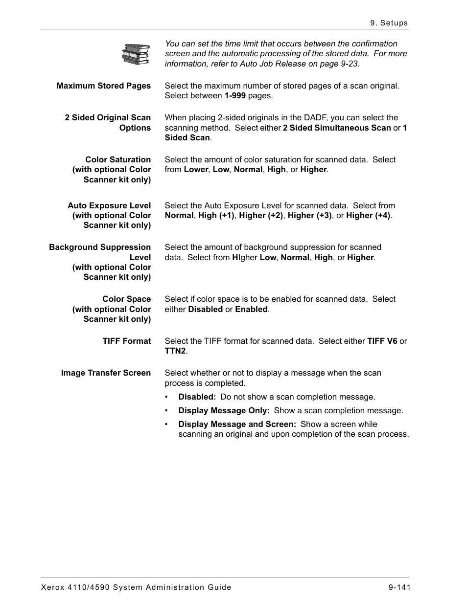 Xerox 4590 User Manual | Page 9 / 9