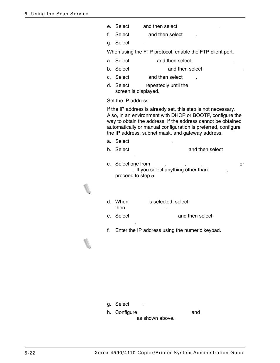 Xerox 4590 User Manual | Page 114 / 402