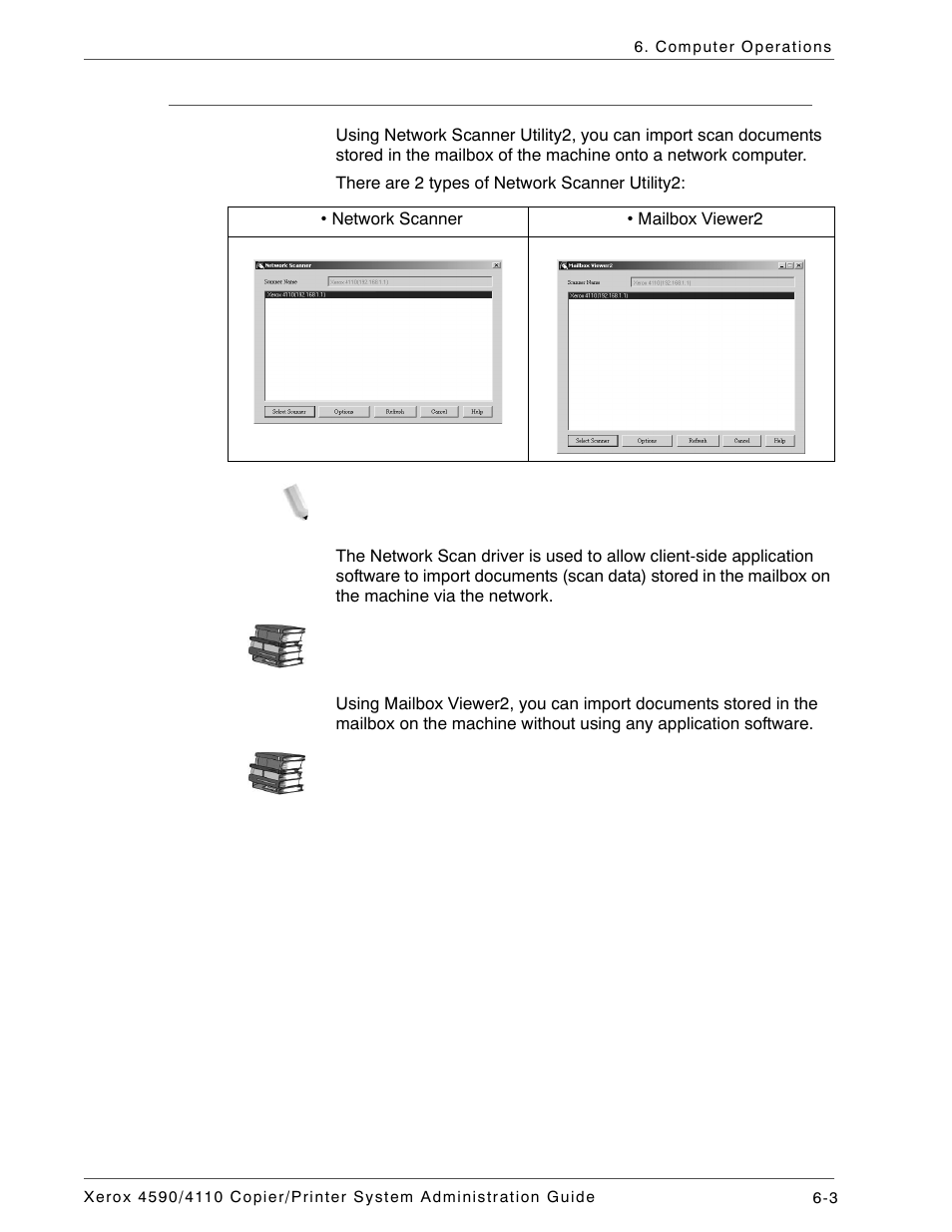 Network scanner utility2 | Xerox 4590 User Manual | Page 121 / 402